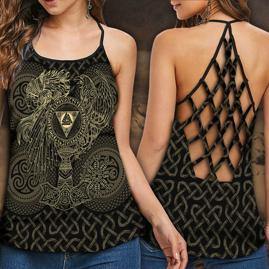 Viking Strong Pattern Cool – Hollow Tank Top