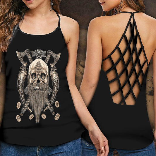 Viking Strong Vintage Norse – Hollow Tank Top