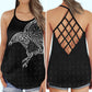 Viking Raven Black Norse Warrior – Hollow Tank Top