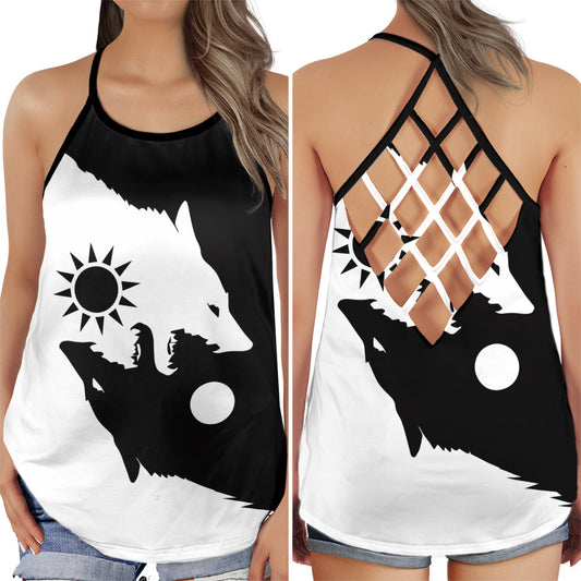 Viking Love Sunset Warrior Glow - Hollow Tank Top