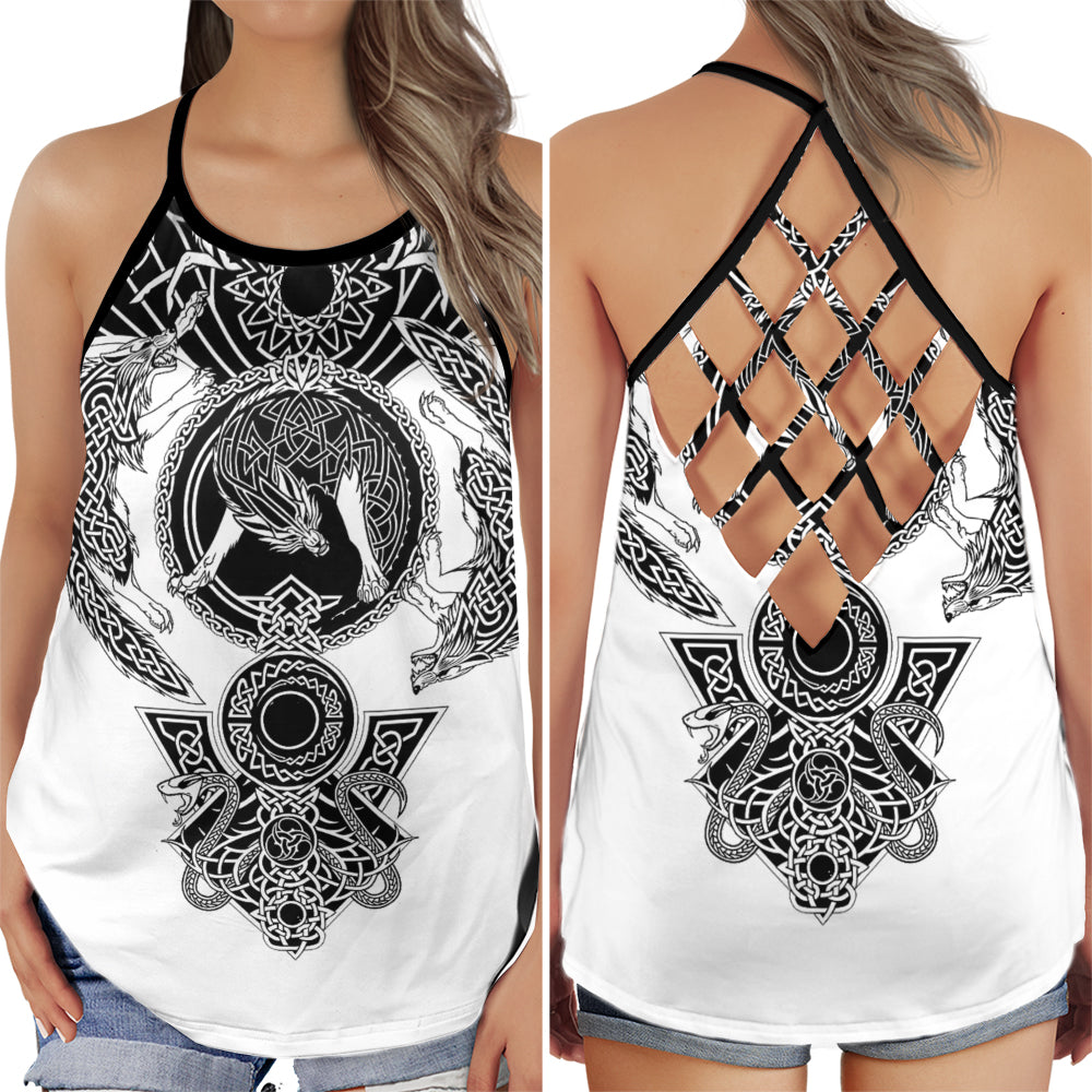 Viking Strength Unleashed - Hollow Tank Top