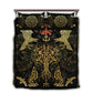 Viking Vegvisir Yggdrasil Bedding Cover For Norse Bedroom Decor