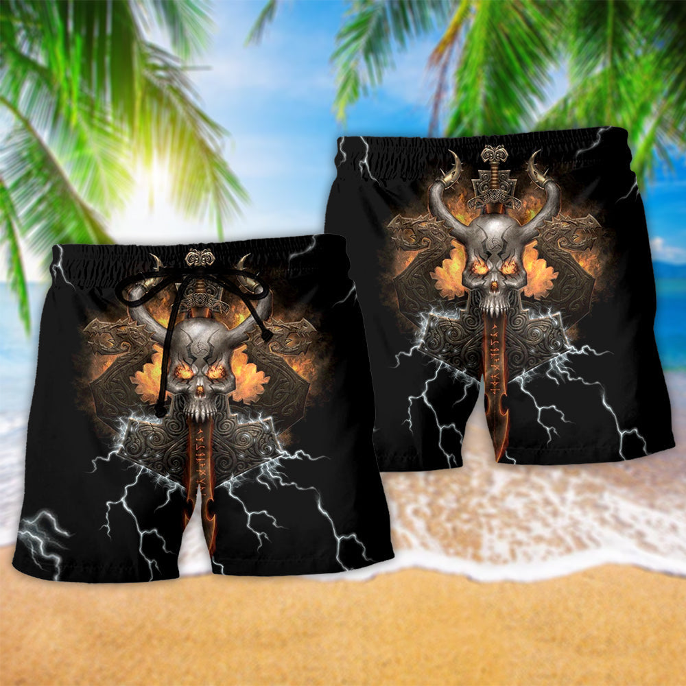 Viking Victory Life Art – Beach Short