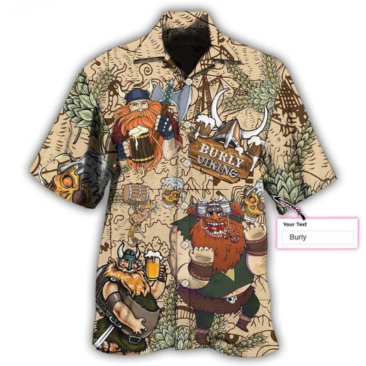 Viking Victory Life Style Limited Edition Custom Name 10 – Hawaiian Shirt