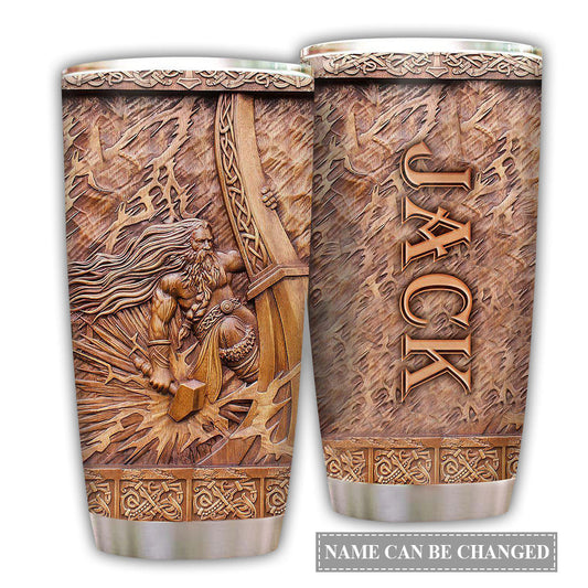 Viking Warrior Always Stronger Personalized 20 Oz Tumbler