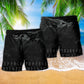 Viking Warrior Blood Black Style – Beach Short