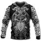 Viking Blood Metal Warrior Art – 3D Hoodie