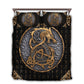 Viking Warrior Vintage Bedding Cover For Norse Bedroom Decor