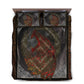 Red Viking Warrior Bedding Cover For Norse Bedroom Decor