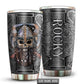 Viking Warrior Personalized 20 Oz Tumbler For Hot Cold Drinks And Travel