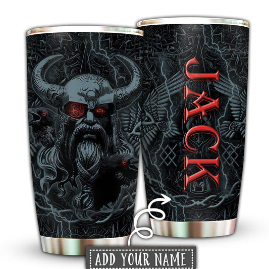 Viking Warrior Stronger Darkness Personalized 20 Oz Tumbler