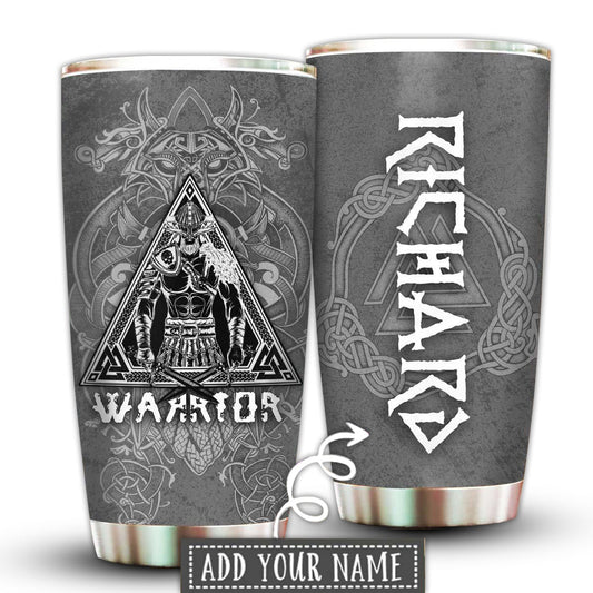 Viking Warrior Stronger Personalized 20 Oz Tumbler For Coffee Travel And Daily Use