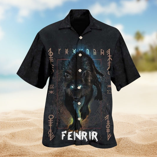 Viking Wolf Fenrir Limited Edition – Hawaiian Shirt
