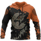 Viking Wolf Art – 3D Hoodie