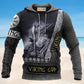 Viking Blood Faith Strength - 3D Hoodie