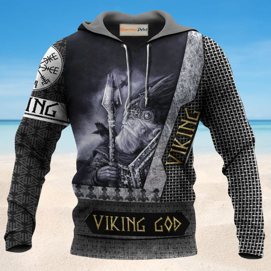 Viking Blood Faith Strength - 3D Hoodie