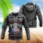 Viking By Blood American Style - 3D Hoodie