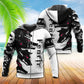 Viking Fenrir Blood Wolf - 3D Hoodie