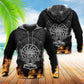 Viking Fire Dark Style - 3D Hoodie