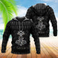 Viking Hammer Myth Black Style - 3D Hoodie2