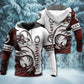 Viking Leviathan Legend Red White - 3D Hoodie