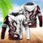 Viking Phoenix Legend Red And White Art – 3D Hoodie2