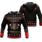 Viking Warrior Black And Red Art Style – 3D Hoodie2