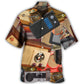 Vintage Radio Retro Music - Hawaiian Shirt