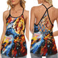 Violin Her Soul Her Life Harmony - Hollow Tank Top