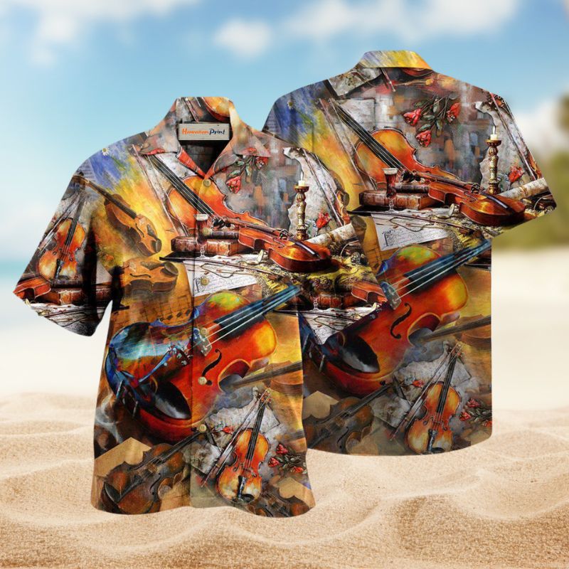 Violin Human Instrument Edition – Hawaiian Shirt
