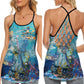 Violin My Soul Melody Touch - Hollow Tank Top