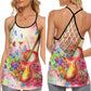 Violin My Soul Elegant Melody - Hollow Tank Top