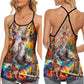 Violin My Soul Everyday Look - Hollow Tank Top