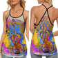 Violin My Soul My Life Forever Love - Hollow Tank Top