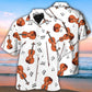 Violin Music Notes Minimal Design – Hawaiian Shirt