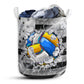 S: 17.72”x13.78” (45x35 cm) Volleyball Flag Hole - Laundry Basket - Owls Matrix LTD