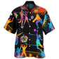 Colorful Volleyball Abstract Art - Hawaiian Shirt