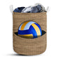 S: 17.72”x13.78” (45x35 cm) Volleyball Hole Handmade - Laundry Basket - Owls Matrix LTD