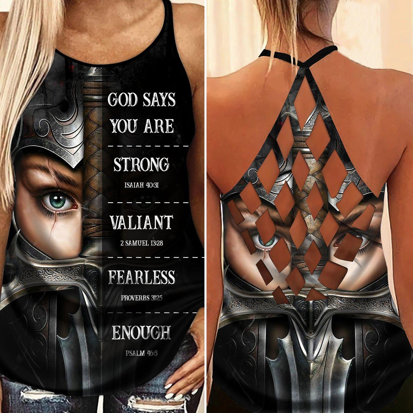 Warrior Women You Are Strong Limited Edition 3 – Hollow Tank Top