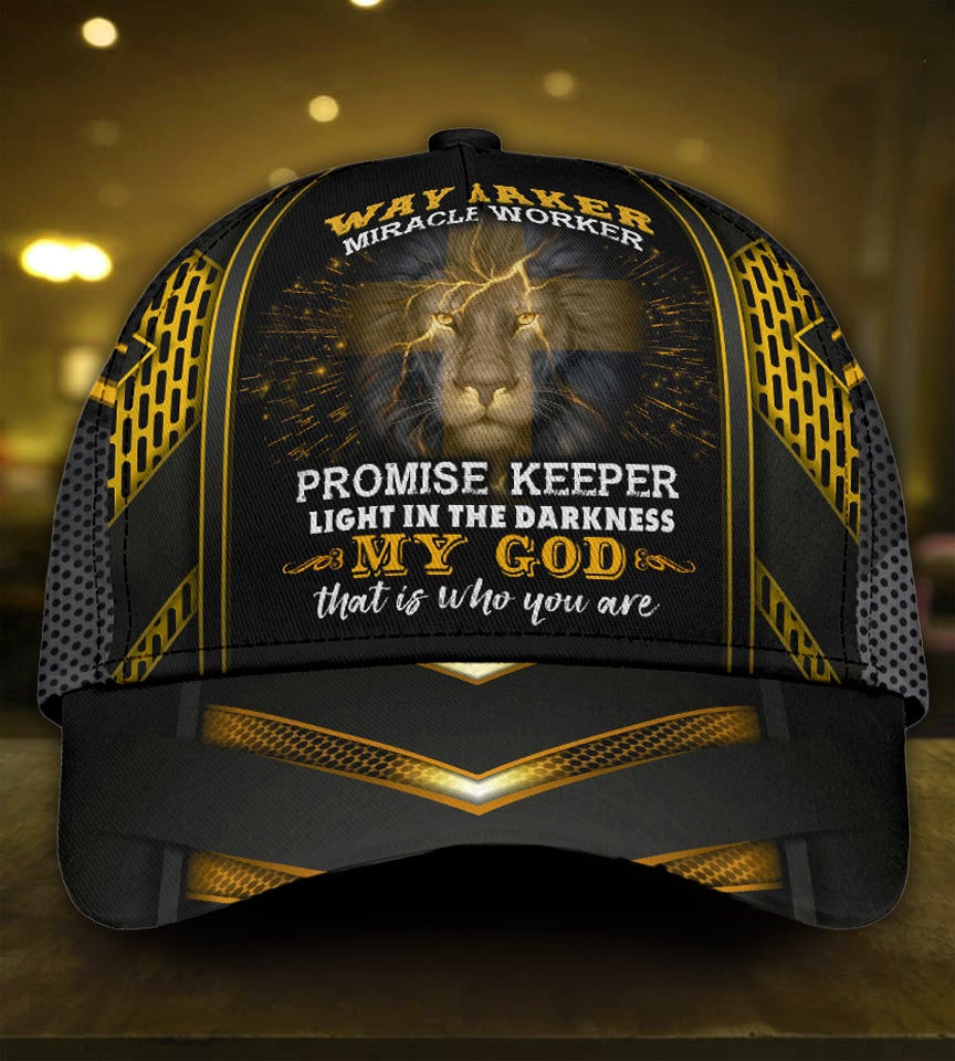 Faith Miracle Worker Lion – Classic Cap