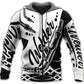 Welder Black And White Art – 3D Hoodie