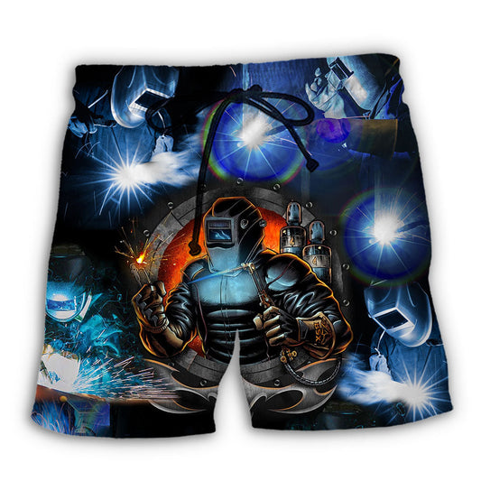 Welder Pride Strong Trade Lifestyle – Beach Short