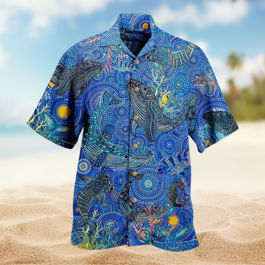 Whale Love Animals Limited Edition – Hawaiian Shirt