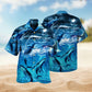 Whale Love Ocean Blue Limited Edition – Hawaiian Shirt