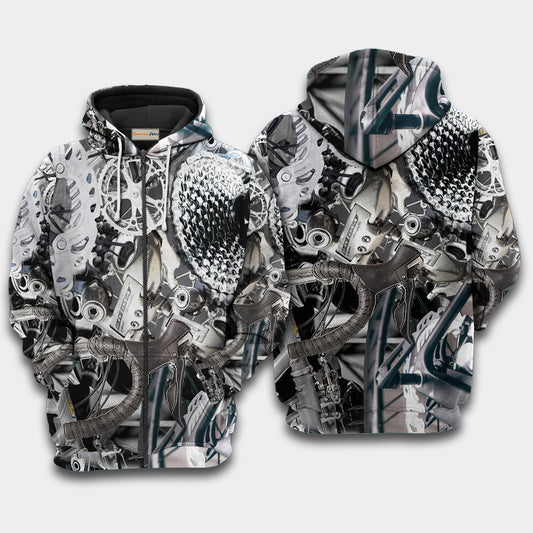 When In Doubt Pedal It Out Quote – 3D Hoodie