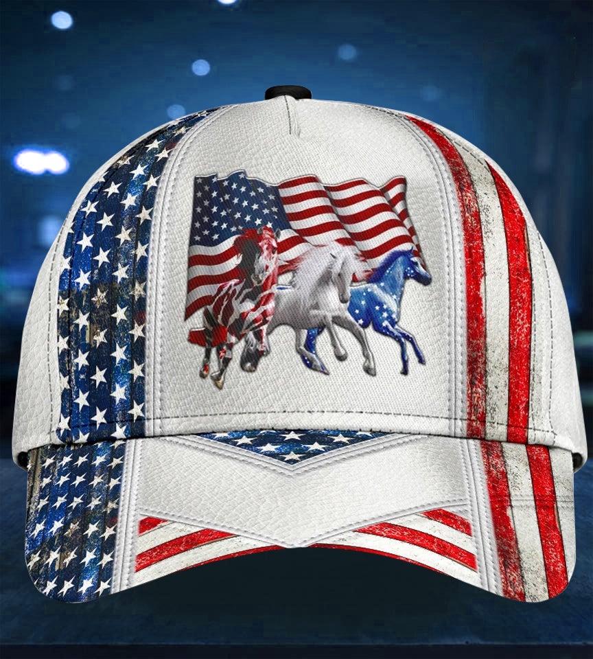 White American Horses Freedom Style – Classic Cap