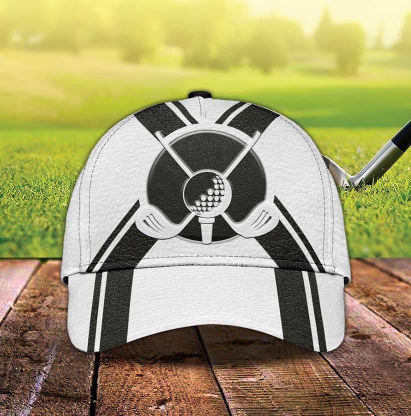 White Golf Sport Style – Classic Cap