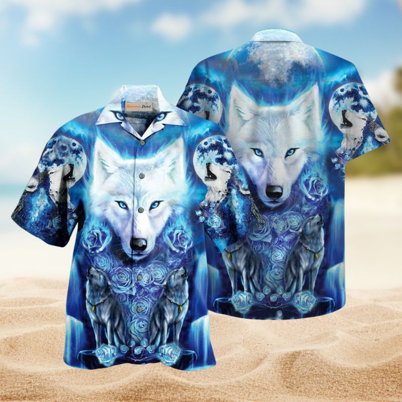 White Wolf Style – Hawaiian Shirt