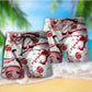 Red Wine Chill Night Lifestyle - Beach Short