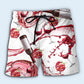 Red Wine Chill Night Lifestyle - Beach Short